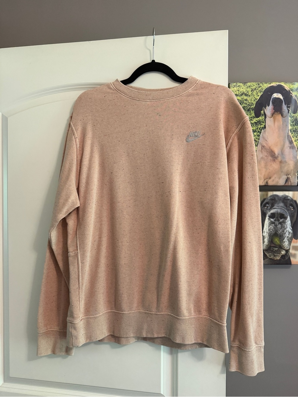 Nike Women's Crewneck Sweatshirt - Peach
